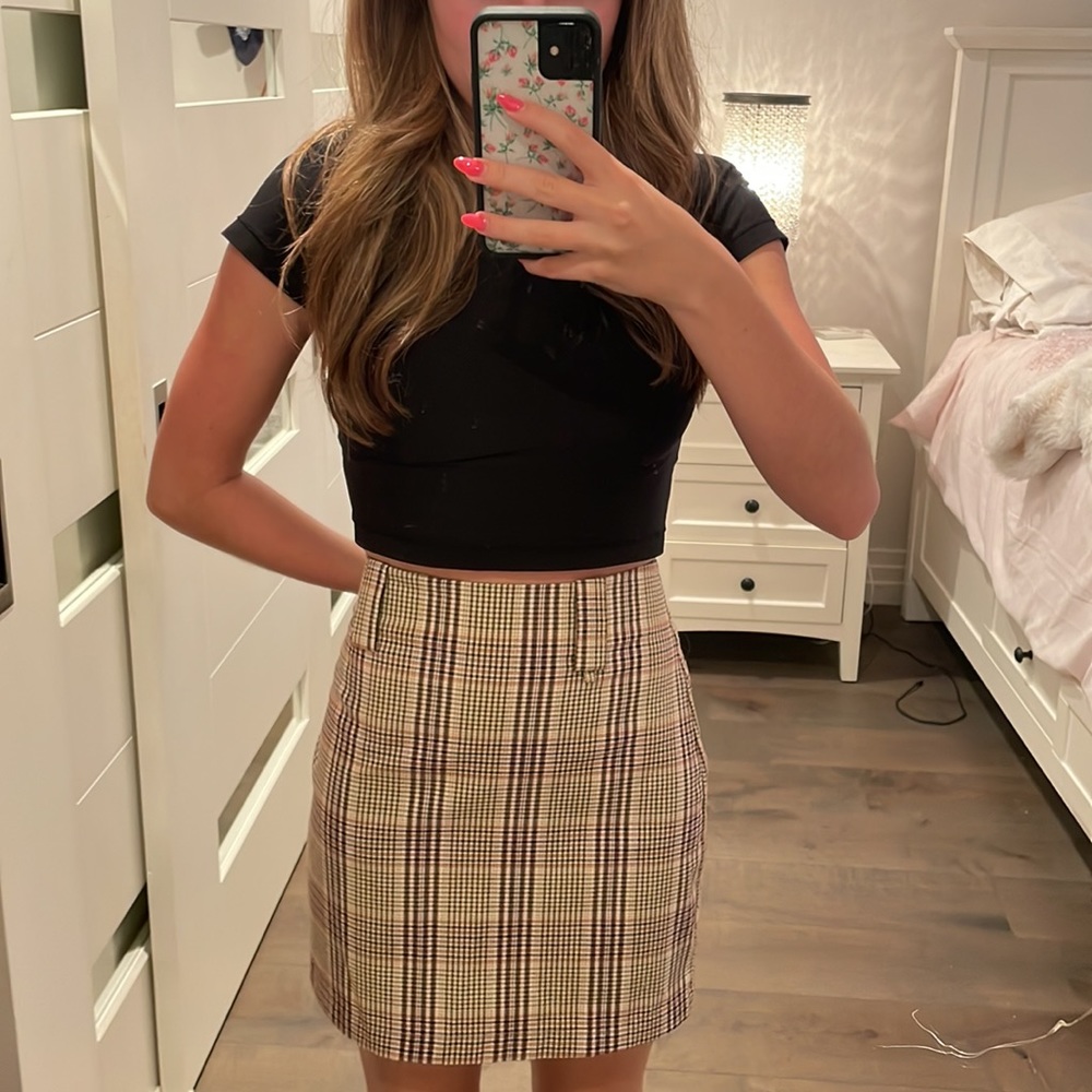 Re:Named Plaid Skirt